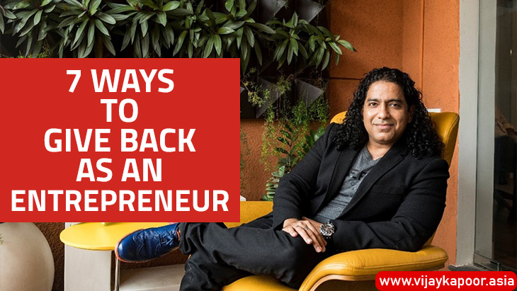 7 Ways to Give Back as an Entrepreneur
